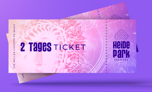 Heide Park Festival Ticketgrafik 2Tages