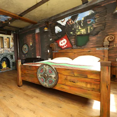 Heide Park Resort Abenteuerhotel Drachenzähmen Diesuite 001