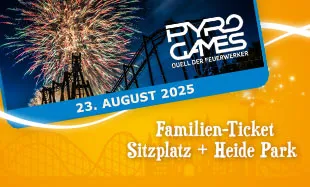 HPR Pyro Games 2025 Familien Ticket Sitzplatz