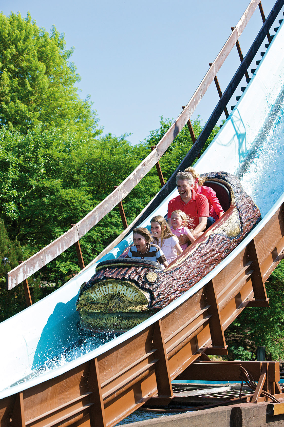 Heide Park Resort Attraktion Wildwasserbahn