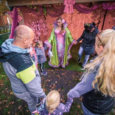 Heide Park Resort Halloween Familien Zauberwald