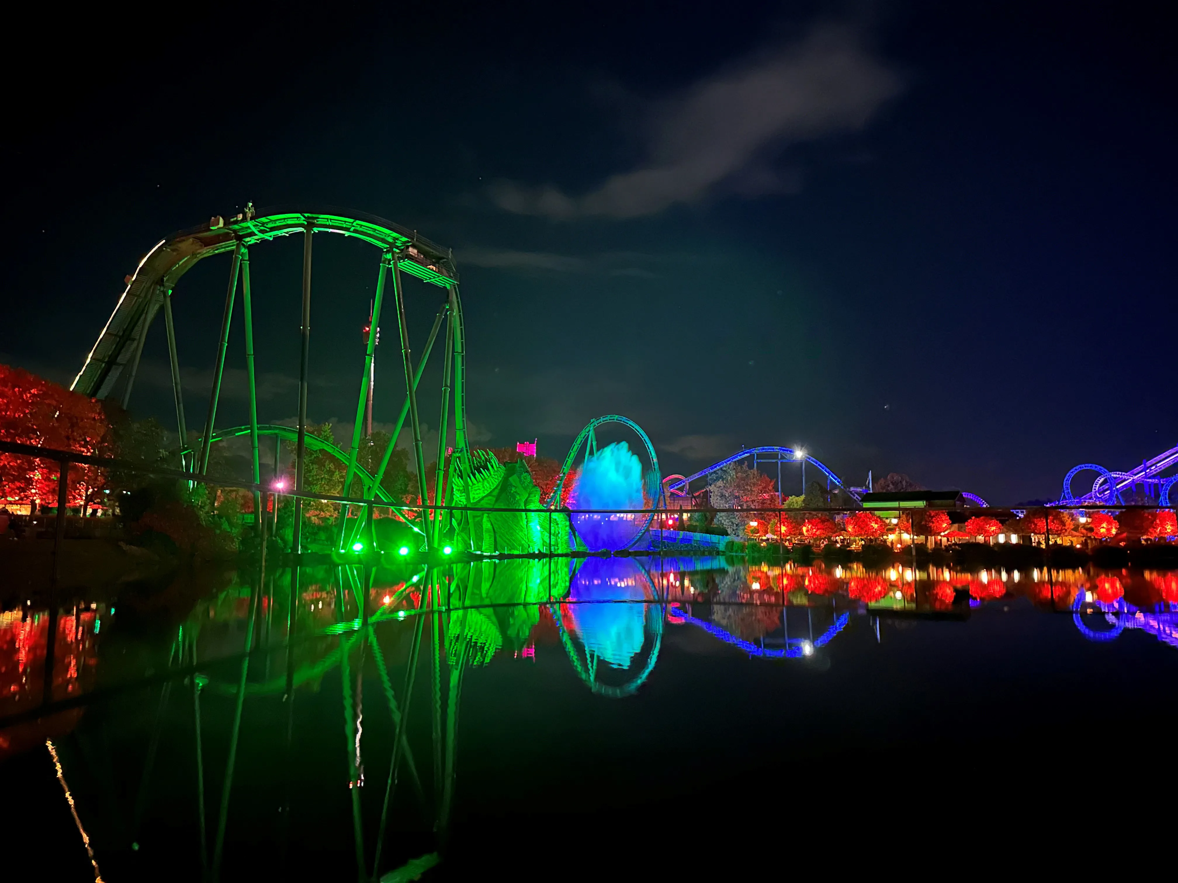 Halloween Rides In The Lights