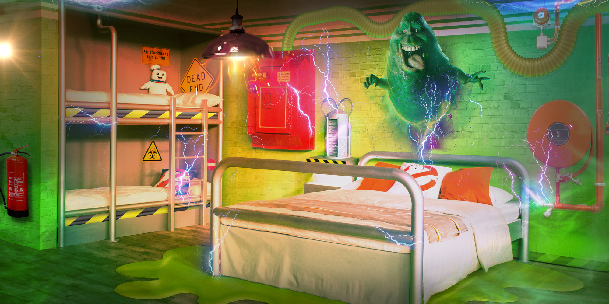 Heide Park Resort Abenteuerhotel Ghostbusters Zimmer 004