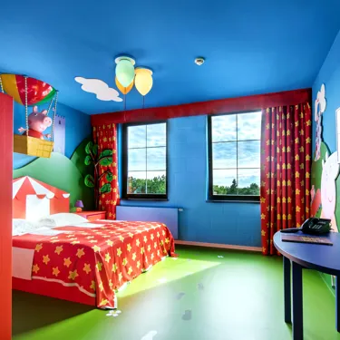 Heide Park Abenteuerhotel Peppa Pig Premium Zimmeransicht (1)