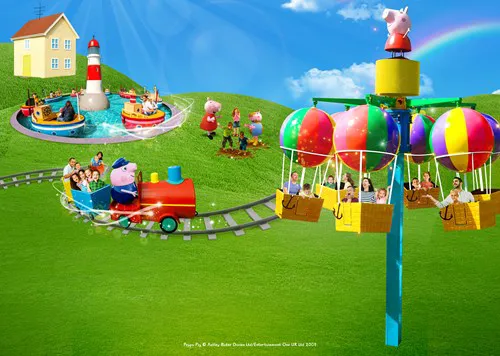 Heideparkresort Peppapig Balloon Ride