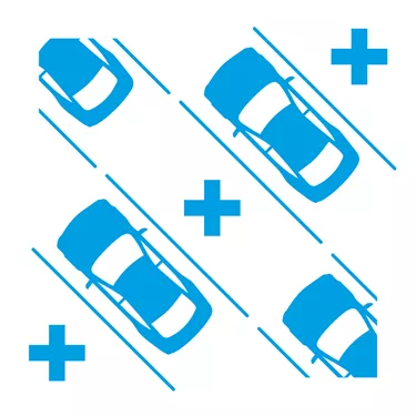 Covid Response Icons Cyan Parking Restrictions