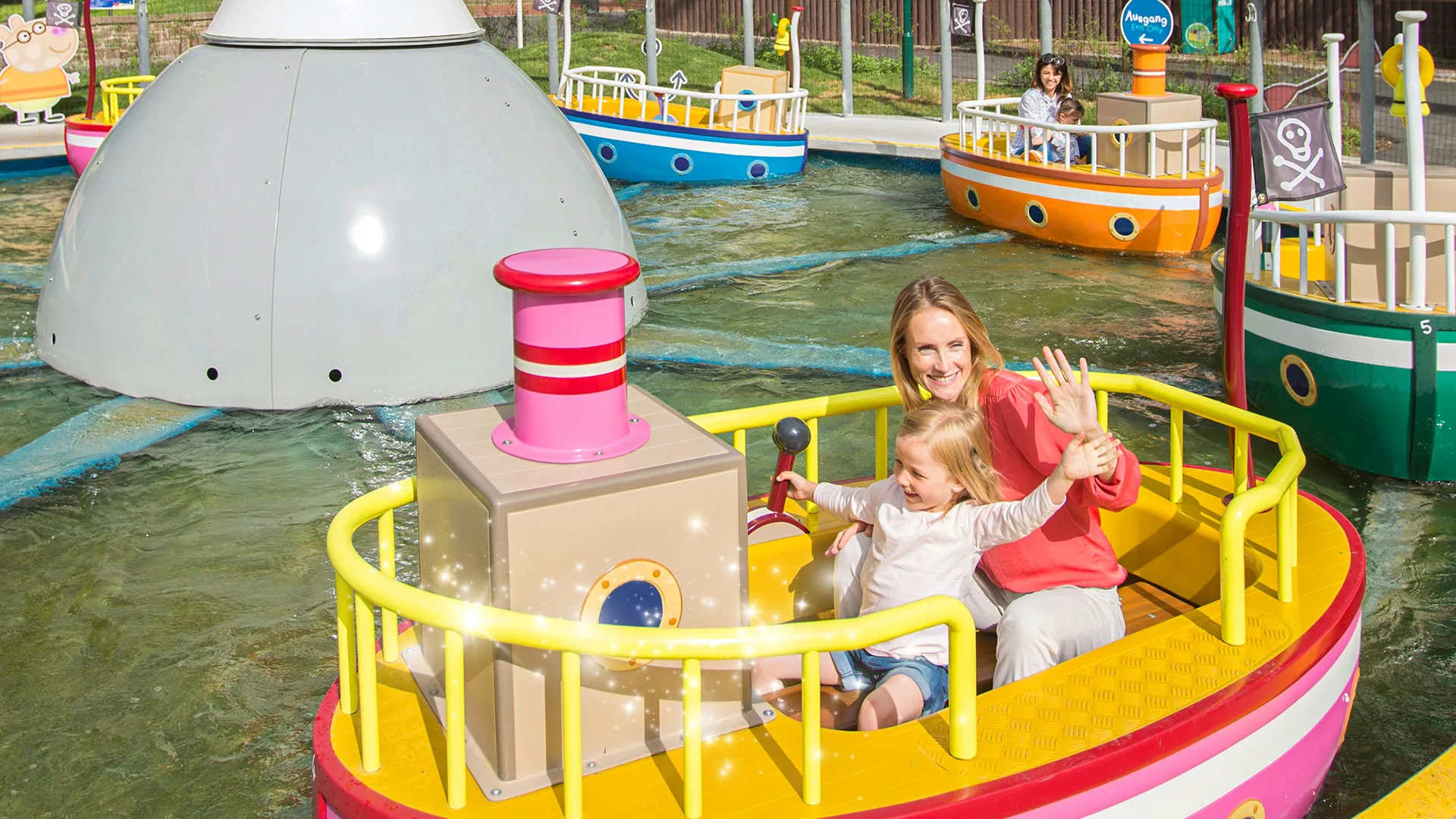 Heide Park Resort: Peppas Bootsfahrt