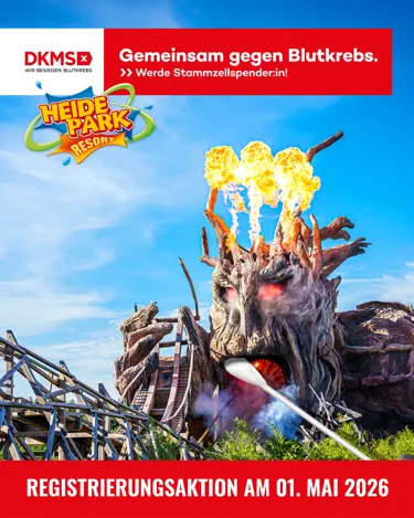 DKMS Registierung Im Heide Park Resort