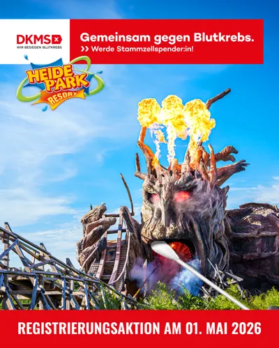 DKMS Registierung Im Heide Park Resort