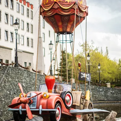 Heide Park Resort Abenteuerhotel Aussenansicht 005