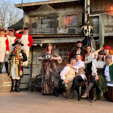 Heide Park Resort Piraten Show Im Auge Des Drachen
