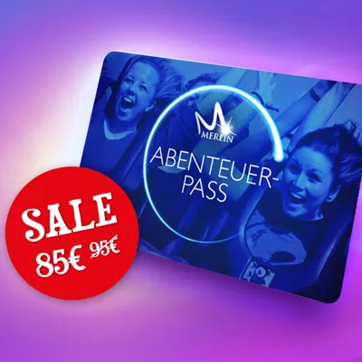 Heide Park Resort Merlin Abenteuer Pass FAQ Kachel SALE