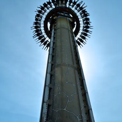 gyro drop tower scream heide park resort