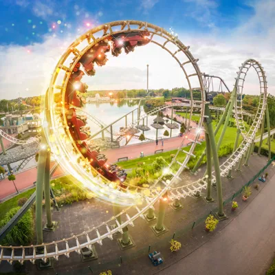 Amusement Park In Northern Germany