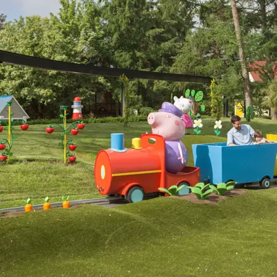 Heide Park Resort: Opa Pigs Zugfahrt