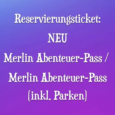 Reservierungsticket MAP NEU