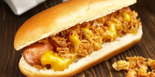 Heide Park Resort Hot Dog Essen