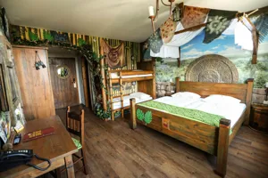 Dschungel Premium Zimmer - Schnäppchen Familienurlaub Heide Park