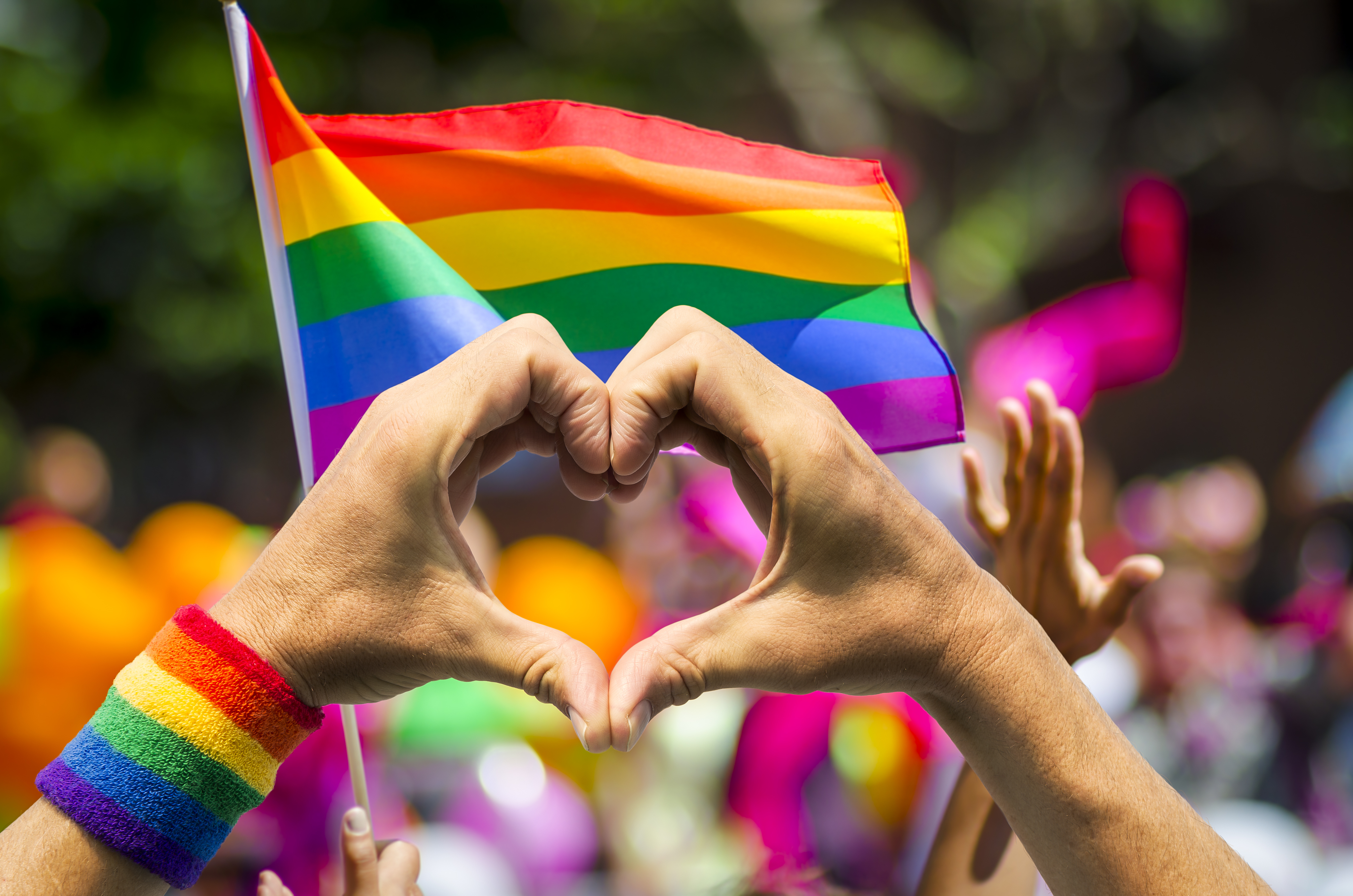 Heideparkresort Pride Festival Regenbogenflagge
