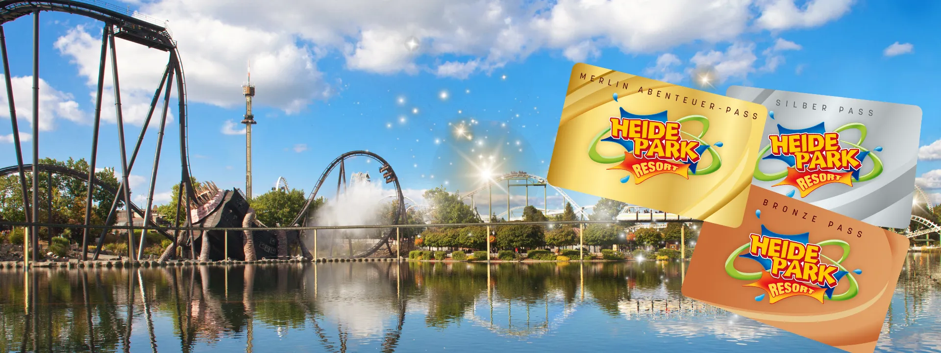 Jahreskarten Heide Park und Attraktionen